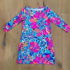 🌺 Lilly Pulitzer Dress With Gold Button Accents 🌺 Size Medium~RN#88189